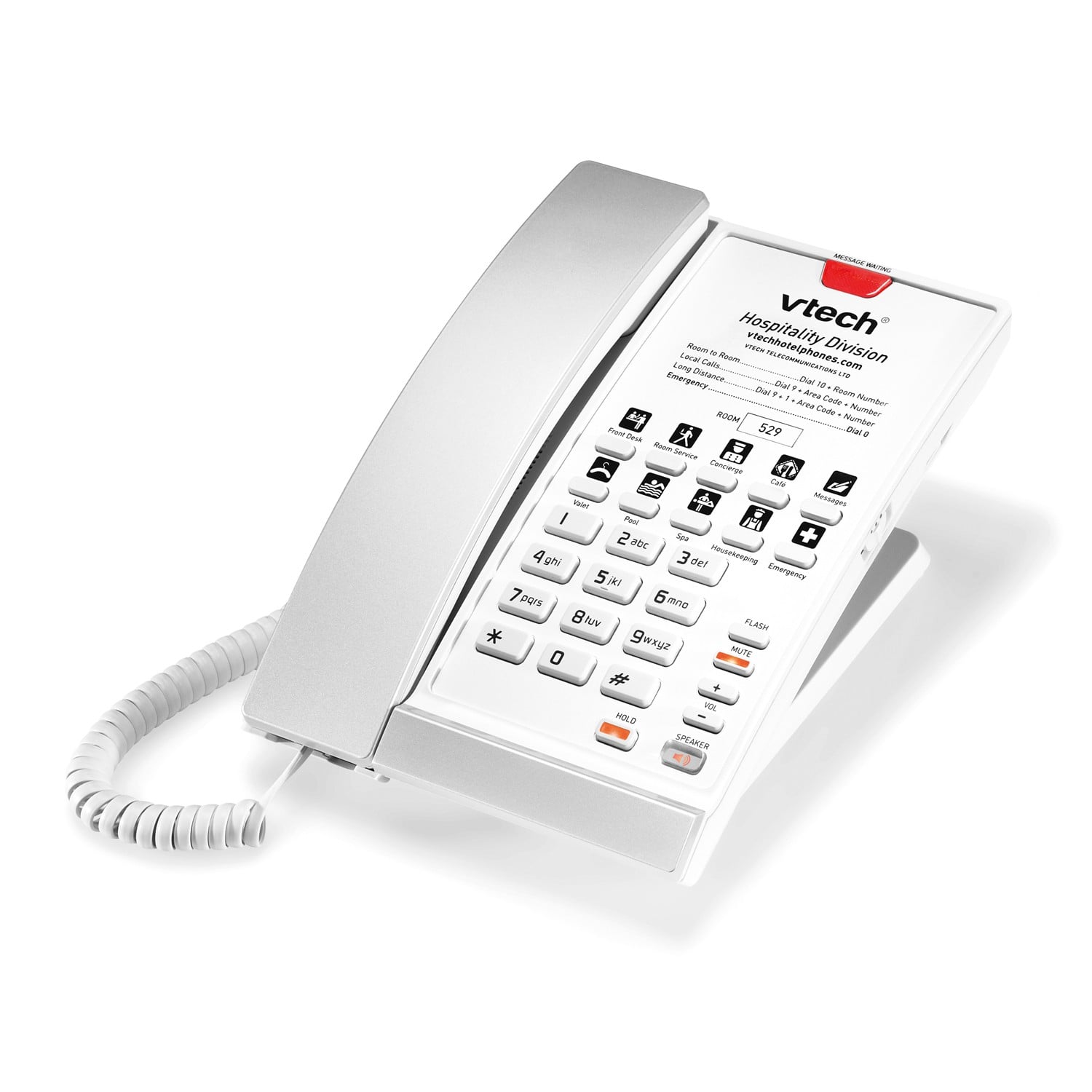 A2210 1 Hatlı Çağdaş Analog Kablolu Telefon
