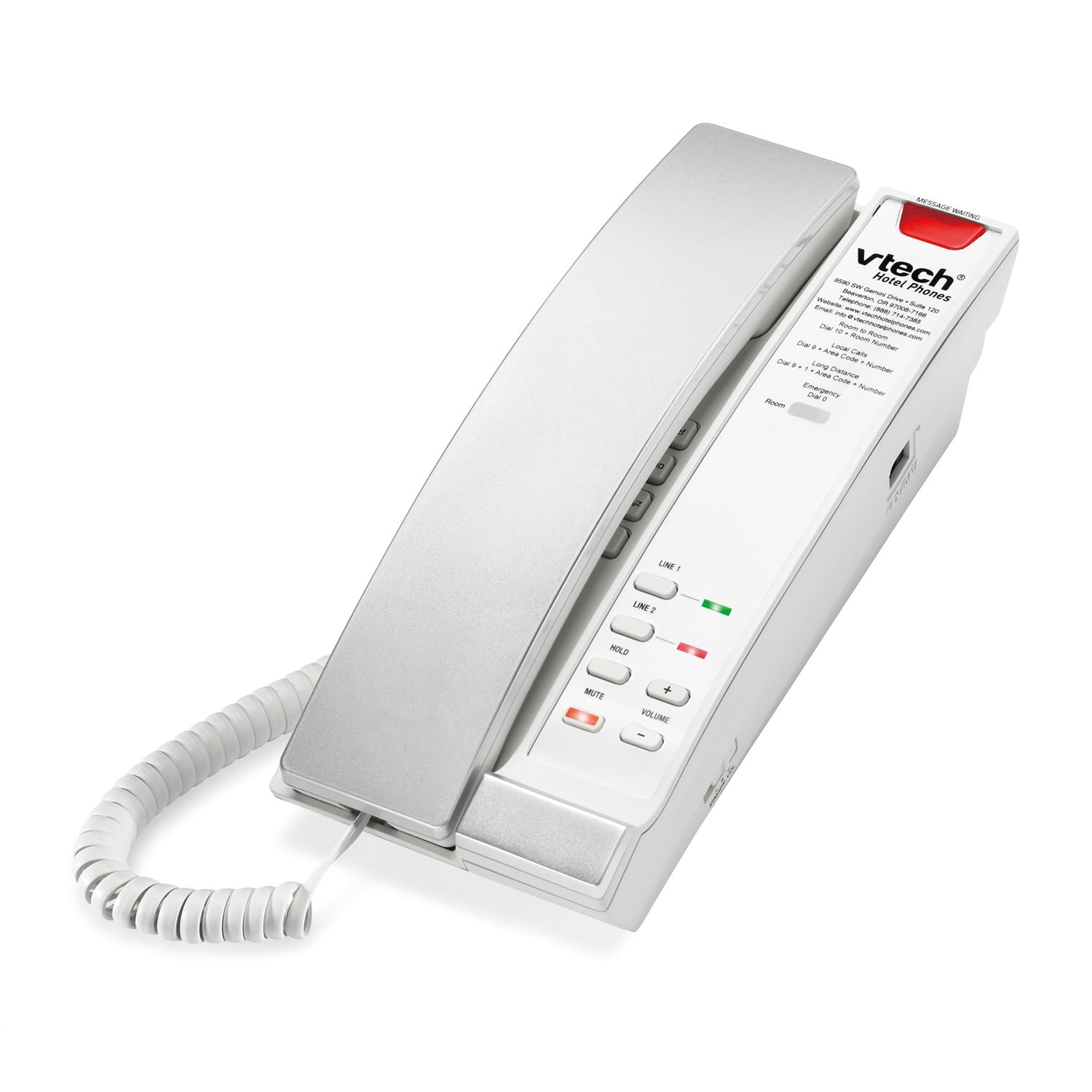 A2321 2 Hatlı Çağdaş Analog Kablolu TrimStyle Telefon