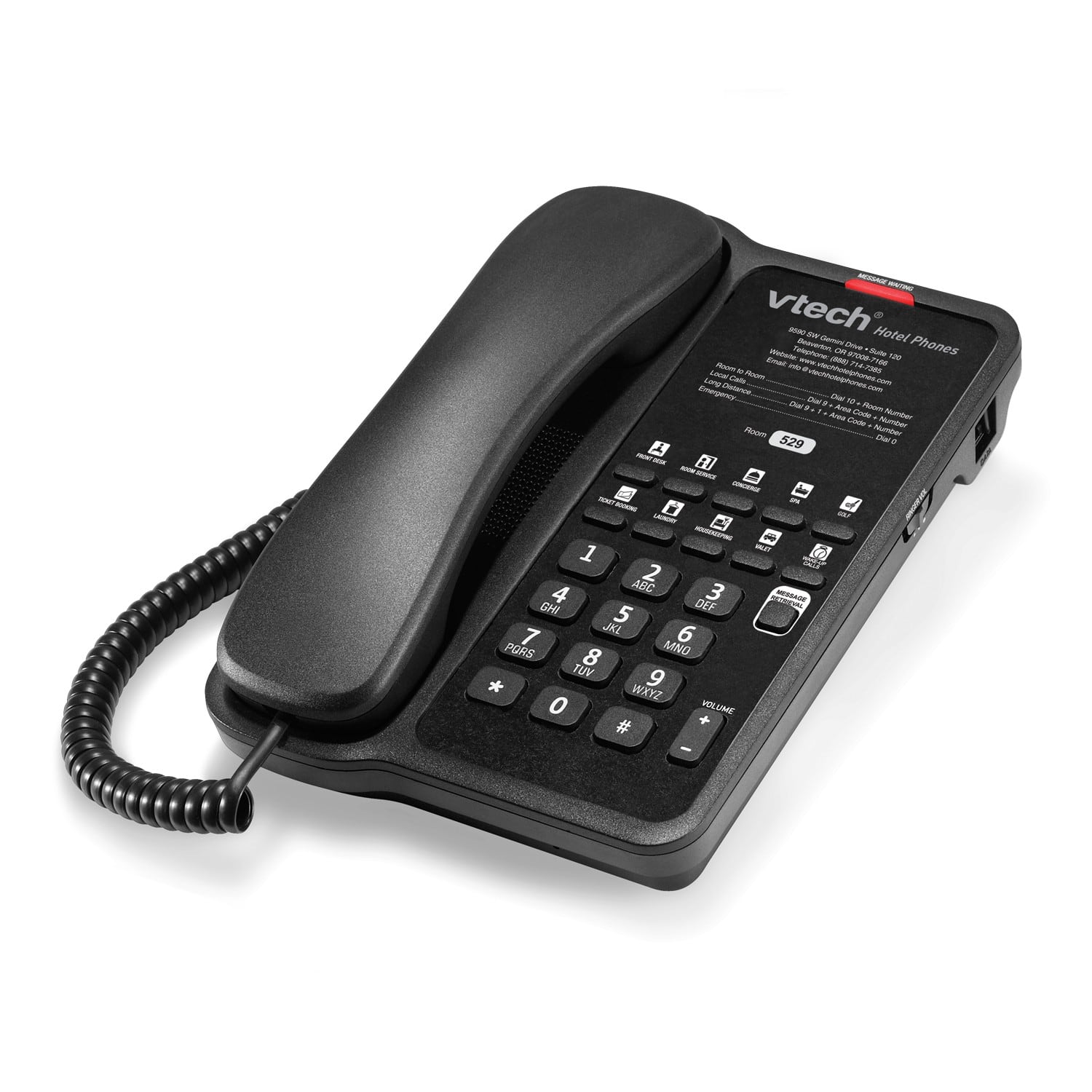 CL-A1110 1 Hatlı Klasik Analog Kablolu Lite Telefon