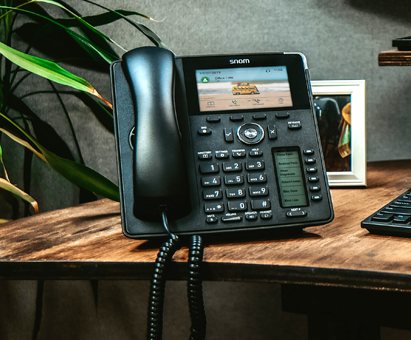 Snom D785 Yeni Nesil Yönetici IP Masa Telefonu