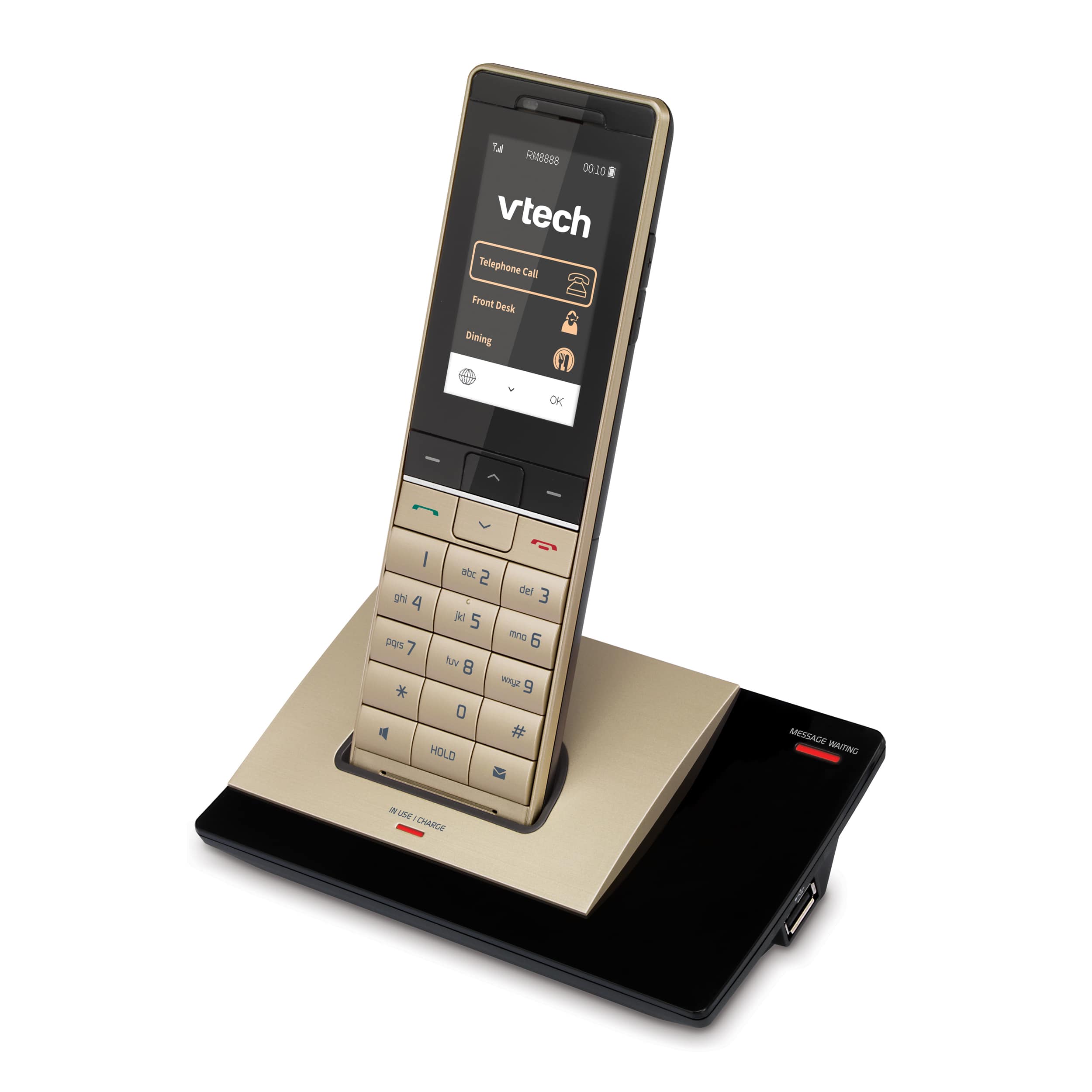 PMX-S5420 HC Champagne GoldBlack 1 Kablosuz Renkli Ahize ve Şarj Cihazı