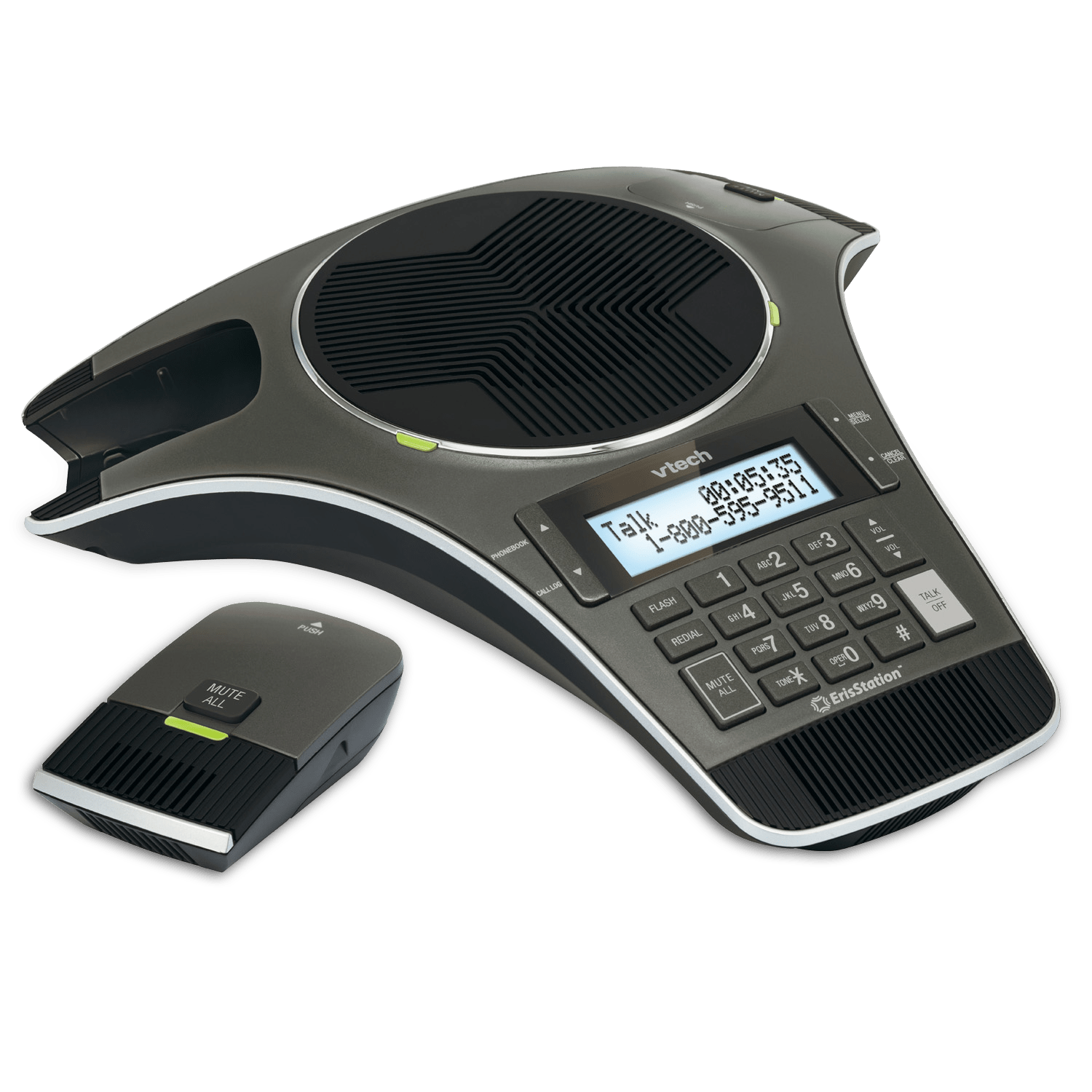 VCS702 İki Kablosuz Mikrofonlu Konferans Telefonu