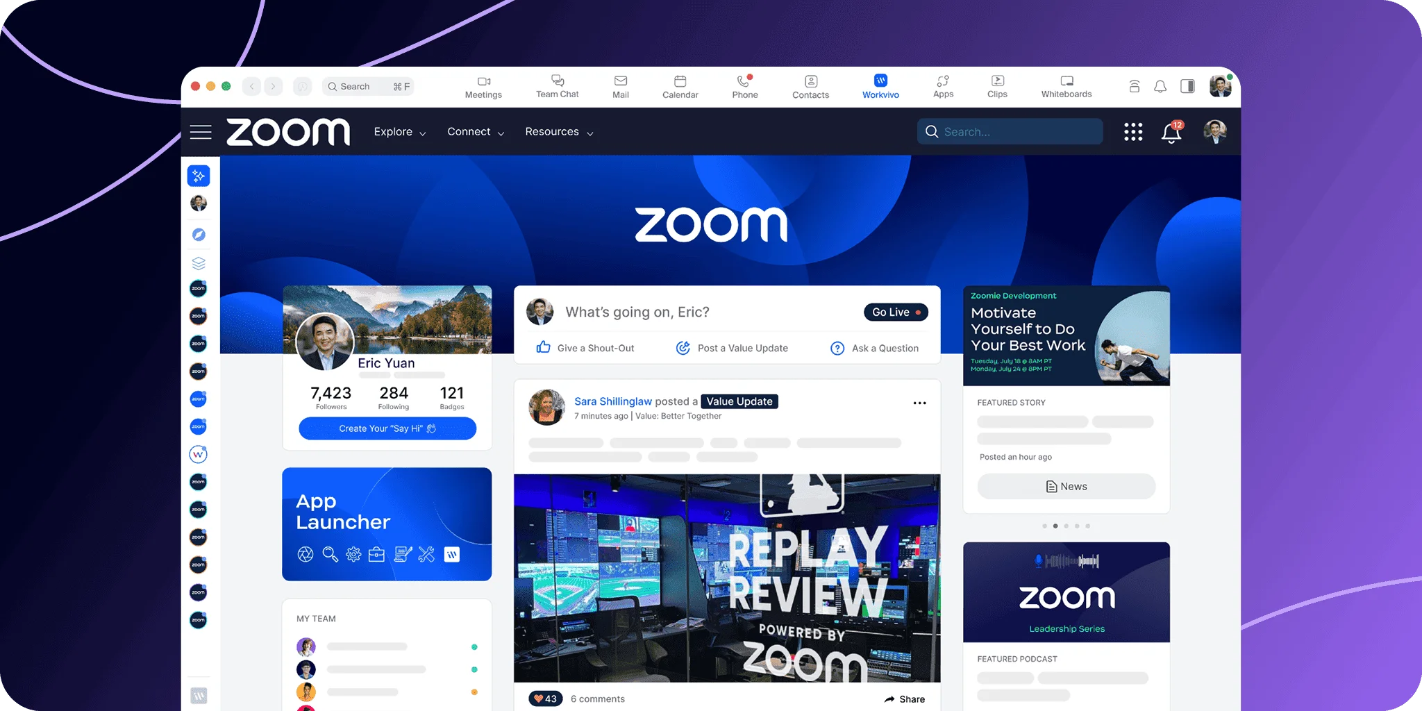 Zoom Workvivo
